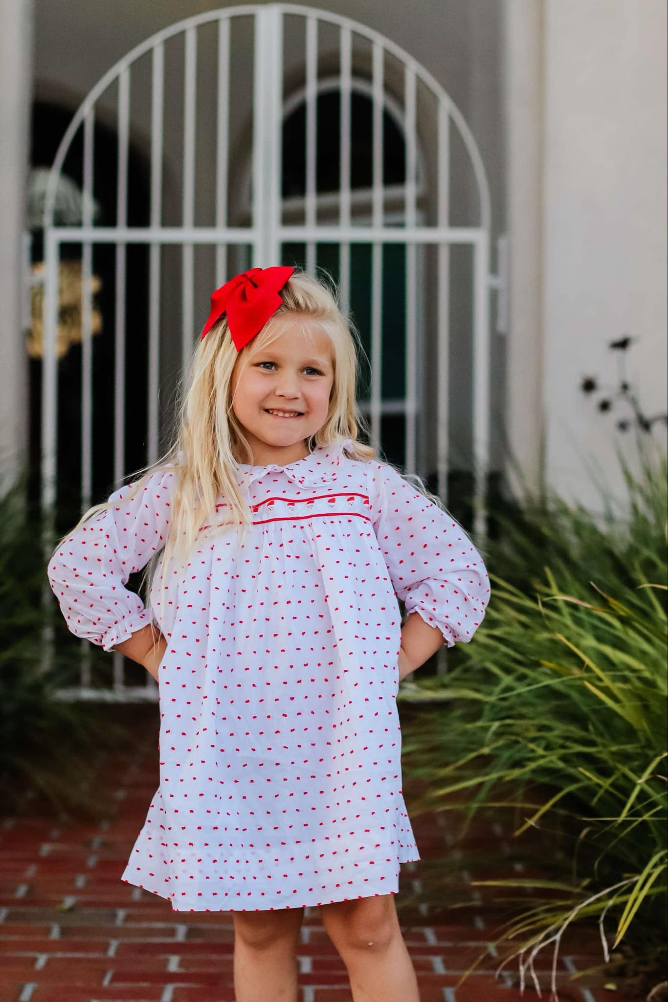 Santa Ribbon Dress