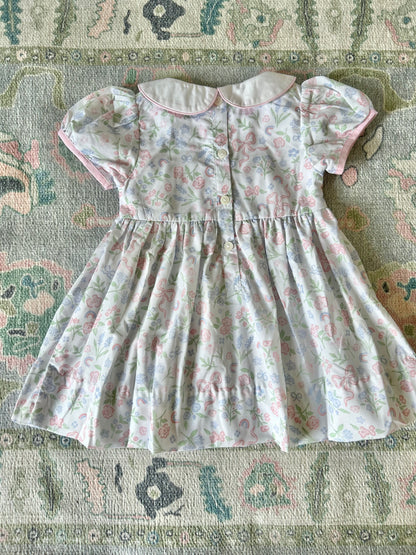 Bitty Bows Smocked Dress