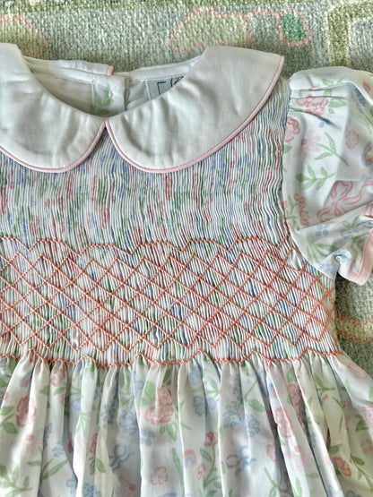 Bitty Bows Smocked Dress